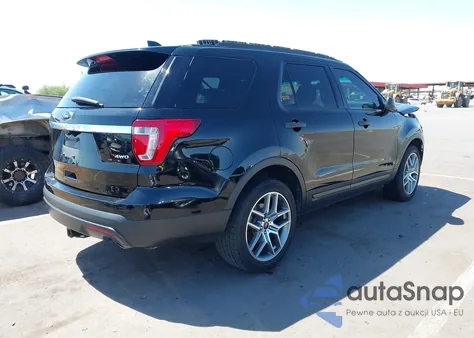 2017 Ford Explorer из США, поврежденный, VIN 1FM5K8B83HGA09405